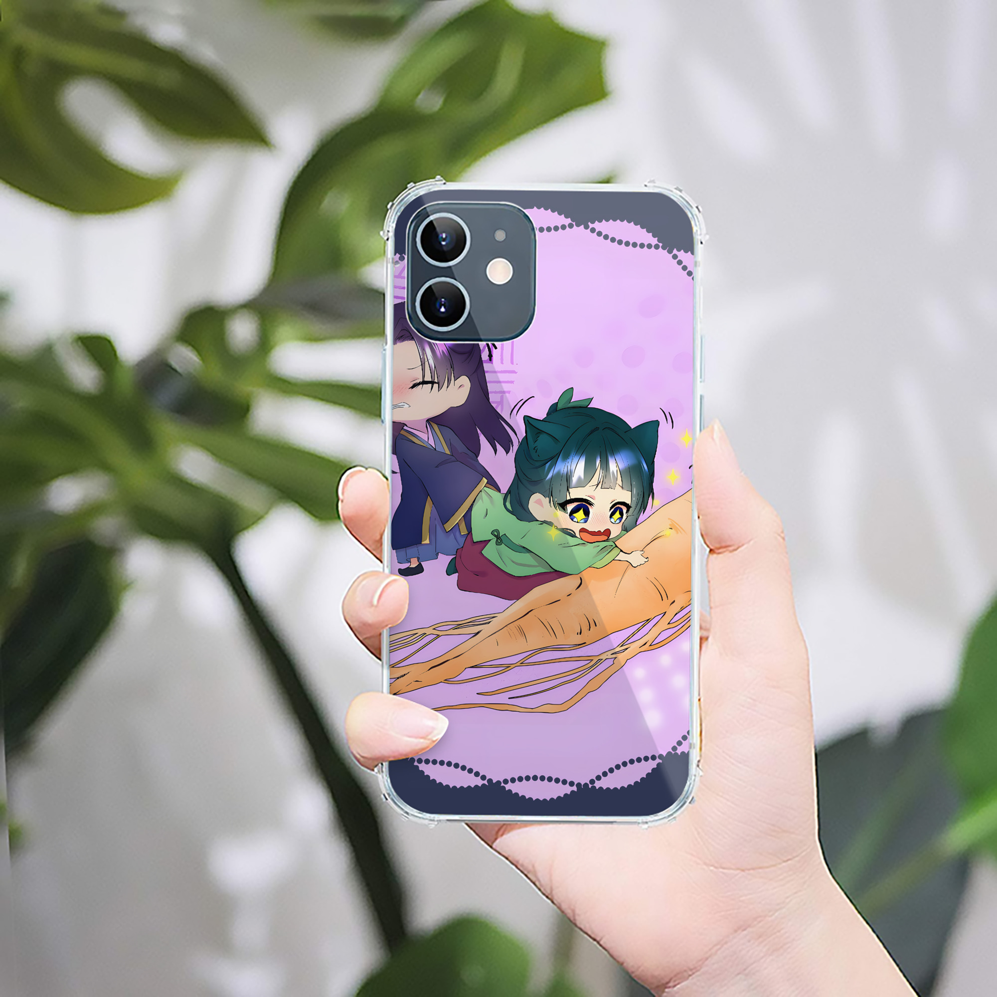 （画像用） 薬屋のひとりごと The Apothecary Diaries 【iPhone 12シリーズ対応】透明スマホケース（クリアソフトケース）